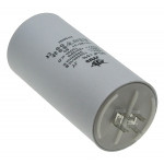 Конденсатор JYUL CBB-60M 80мкф - 450 VAC болт + клеми (60*120 мм)