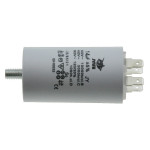 Конденсатор JYUL CBB-60M 14мкф - 450 VAC болт + клеммы (40*70 mm)