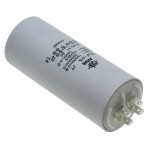 Конденсатор JYUL CBB-60M 70мкф - 450 VAC болт + клеми (50*117 мм)