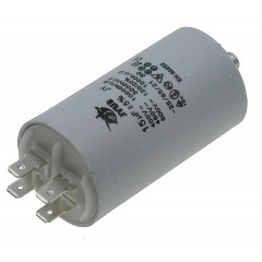 Конденсатор JYUL CBB-60M 15мкф - 450 VAC болт + клеммы (40*71 mm) 2