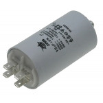 Конденсатор JYUL CBB-60M 15мкф - 450 VAC болт + клеммы (40*71 mm)