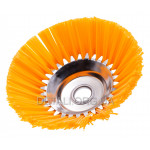 Щетка зачистная для мотокосы (d25,3*195 мм) пластик