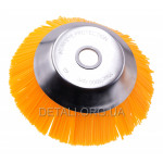 Щетка зачистная для мотокосы (d25,3*195 мм) пластик