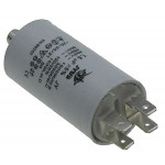 Конденсатор JYUL CBB-60M 1,5мкф - 450 VAC болт + клеми (30*57 мм)