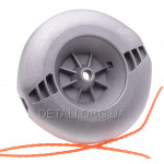 Шпуля-диск с леской M10*1.25 левая (металл)