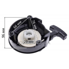 Стартер бензокоси Daewoo DABC 280 4 зачепи плавний старт 2