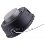 Шпуля полуавтомат триммера металлическая кнопка M10*1,25L