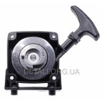 Стартер мотокосы Kawasaki TJ53 4 зацепа с трещеткой