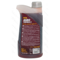 Олива для 2-х тактних двигунів Agro Formula S API TC MANNOL, 1л, для садової техніки 2