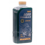 Мастило для 2-х тактних двигунів Agro HSQ API TC MANNOL, 1л Мастило для 2-х тактних двигунів Agro HSQ API TC MANNOL, 1л