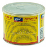 Смазка YUKO Литол-24 0,4кг банка 0,5л жесть