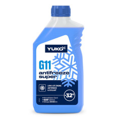 Охлаждающая жидкость YUKO ANTIFREEZE-32 G11 синий 1 кг канистра
