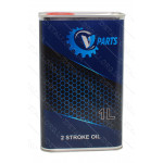Олива для 2-х тактних двигунів VJ parts 2T1л, ж/б  прямокутна / напівсинтетика