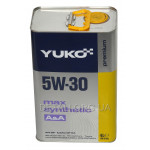 Олива YUKO MAX SYNTHETIC 5W-30 SAE API SN 4л жерсть