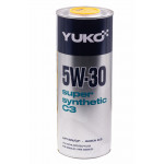 Олива YUKO SUPER SYNTHETIC C3 5W-30 SAE API SN/CF 1л каністра металл