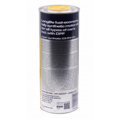 Олива YUKO SUPER SYNTHETIC C3 5W-30 SAE API SN/CF 1л каністра металл 2