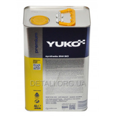 Масло YUKO SUPER SYNTHETIC C3 5W-30 SAE API SN/CF 4л канистра 2
