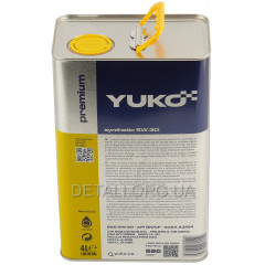 Масло YUKO SYNTHETIC 5W-30 SAE API SN/CF 4л 2