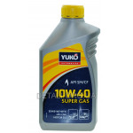 Олива YUKO SUPER GAS 10W-40 SAE API SM/CF 1л для машин з ГБО