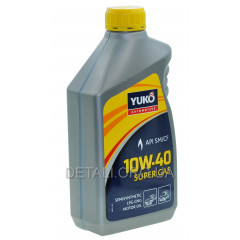 Олива YUKO SUPER GAS 10W-40 SAE API SM/CF 1л для машин з ГБО 2