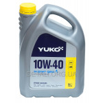 Олива YUKO SUPER GAS 10W-40 SAE API SM/CF 5л для машин з ГБО