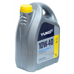 Масло YUKO SUPER GAS 10W-40 SAE API SM/CF 5л для машин с ГБО  2