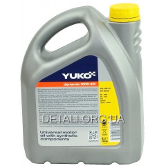 Олива YUKO DYNAMIC 10W-40 SAE API SG/CD 4л каністра пластик 2