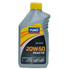 Масло YUKO PRAKTIK 20W-50 SAE API SF/CC 1л