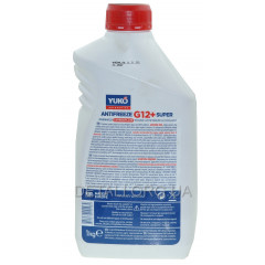 Антифриз-40 YUKO Super G12 красный CARBOXYLATE (-37С....+115С) 1 кг  2