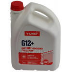 Антифриз-40 YUKO Super G12+ красный CARBOXYLATE (-37С .... + 115С) 5 кг 