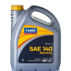 Масло YUKO Нигрол – Л GL-1 SAE 140 API (-3С...0С..+45С) 5л
