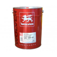 Масло Wolver Super Light 10W-40 (ACEA A3/B3, A3/B4 ILSAC GF-4) 20л