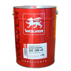 Олива Wolver Super Dynamic 10W-40 (API SL/CF ACEA A3/B3, A3/B4) 20л