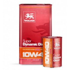 Олива Wolver Super Dynamic Diesel 10W-40 (API CF ACEA A3/B3/B4) 1л