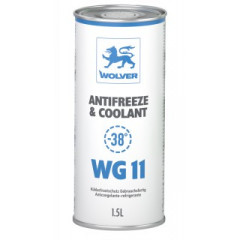 Антифриз Wolver Coolant Ready to Use WG11 (синий, до -38 С) 1,5 л
