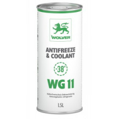 Антифриз Wolver Coolant Ready to Use WG11 (зеленый, до -38 С) 1,5 л