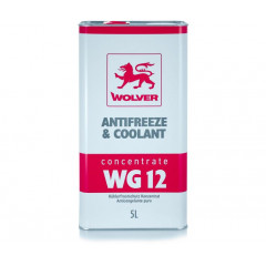 Антифриз Wolver WG12 (червоний, до -38°С) 5 л