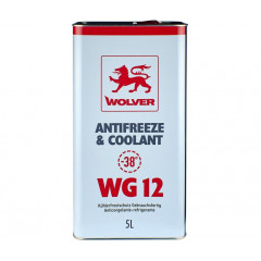 Антифриз Wolver Coolant Ready to Use WG12 (червоний, до -38°С) 5 л