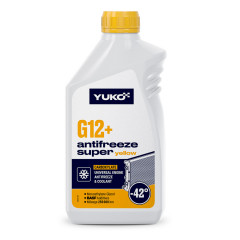 Антифриз-40 YUKO Super G12+ желтый 1 л канистра