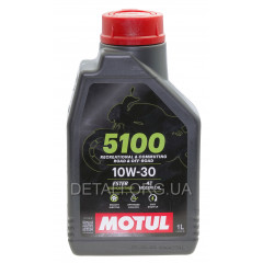 Масло для 4-х тактних двигунів 4Т MOTUL 5100 4T 10W-30 1л 2