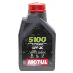 Масло для 4-х тактных двигателей 4Т MOTUL 5100 4T 10W-30 1л