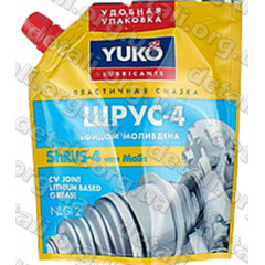 Мастило YUKO ШРУС- 4(NLGI 2, ЕР 2) дой-пак 150 гр ПЕ