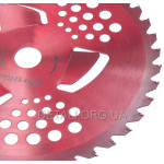 Нож триммера 40-Т победитовый 255х25,4х1,3 (подрезка 3T)