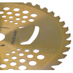 Ніж тримера 40-Т побідитовий 255х25,4х1,3 (підрізка 3T)