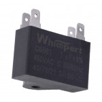 Рабочий конденсатор 1мкф 450V прямоугольный