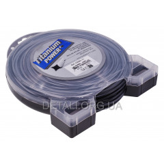 Профессиональная леска триммера Oleo-Mac TITANIUM POWER Square (2,5*64 м/квадрат) оригинал 2
