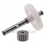 Шестерни (пара) аккумуляторного триммера Tekhmann TCGT-300/i20 (d1-5*20 h13, d2-52 h10 L83)