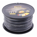 Ліска косильна квадрат d2.4 мм 3 LB (210 м) з кордом