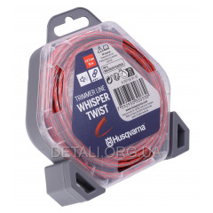 Леска косильная для триммера Husqvarna 2,7мм / 10м, Whisper Twist оригинал 5976691-30 2