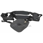 Ремень мотокосы 2-х плечевой черный